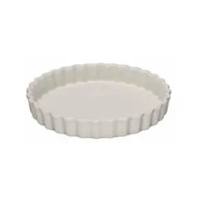 Le Creuset Stoneware Flan Dish 24cm / 1.35L Almond