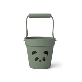 Linda Bucket - Panda faune green