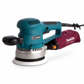 Makita BO6030/2 150mm Corded Random Orbit Sander With Dust Bag 240V