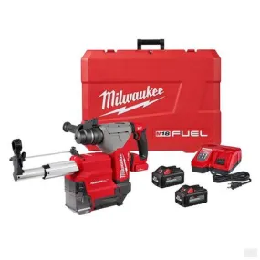 Milwaukee M18 FUEL 1-1/8in SDS Plus Rotary Hammer w/ ONE-KEY and HAMMERVAC Dedicated Dust Extractor Kit 2915-22DE