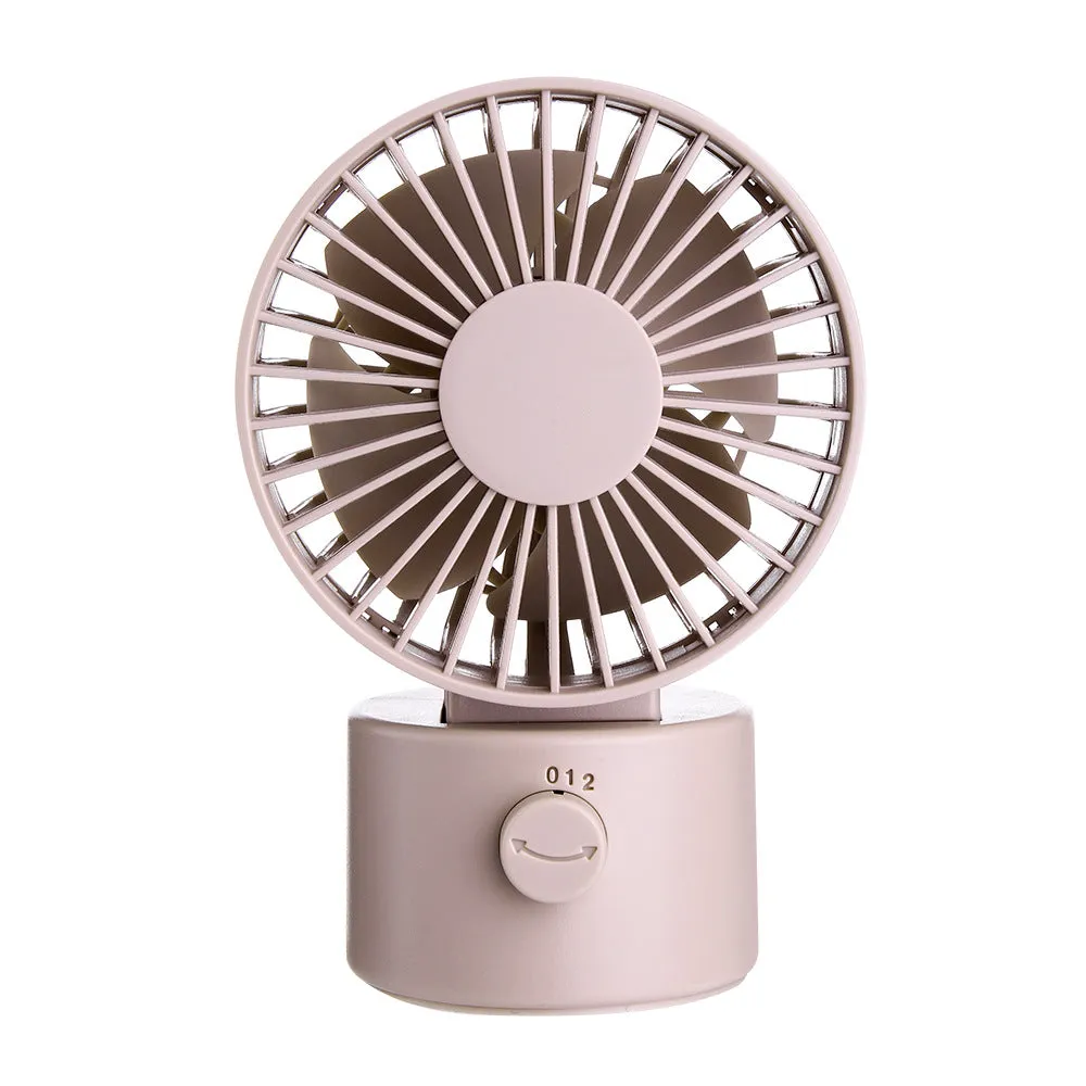 Mini Fan Hanging Neck Creative Automatic Shaking Head USB Office Desktop Electric Fan