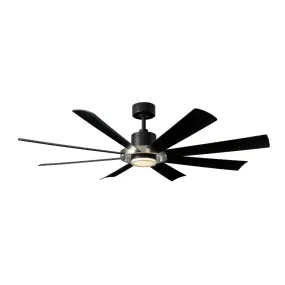 Modern Forms FR-W2303-60L Aura 60" Outdoor Ceiling Fan with LED Light Kit