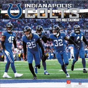 NFL Indianapolis Colts Wall 2025 Calendar - Online Exclusive