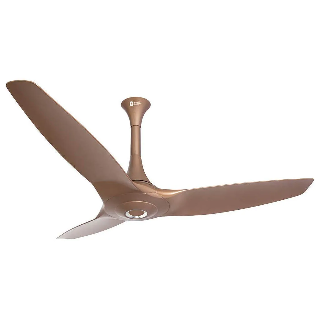 Orient Aeroquiet Ceiling Fan 1200mm Caramel Brown