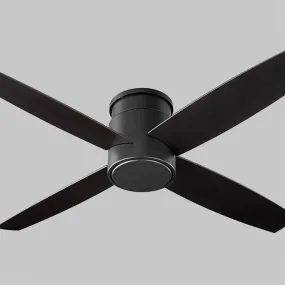 Oslo 52" Hugger Ceiling Fan - Black