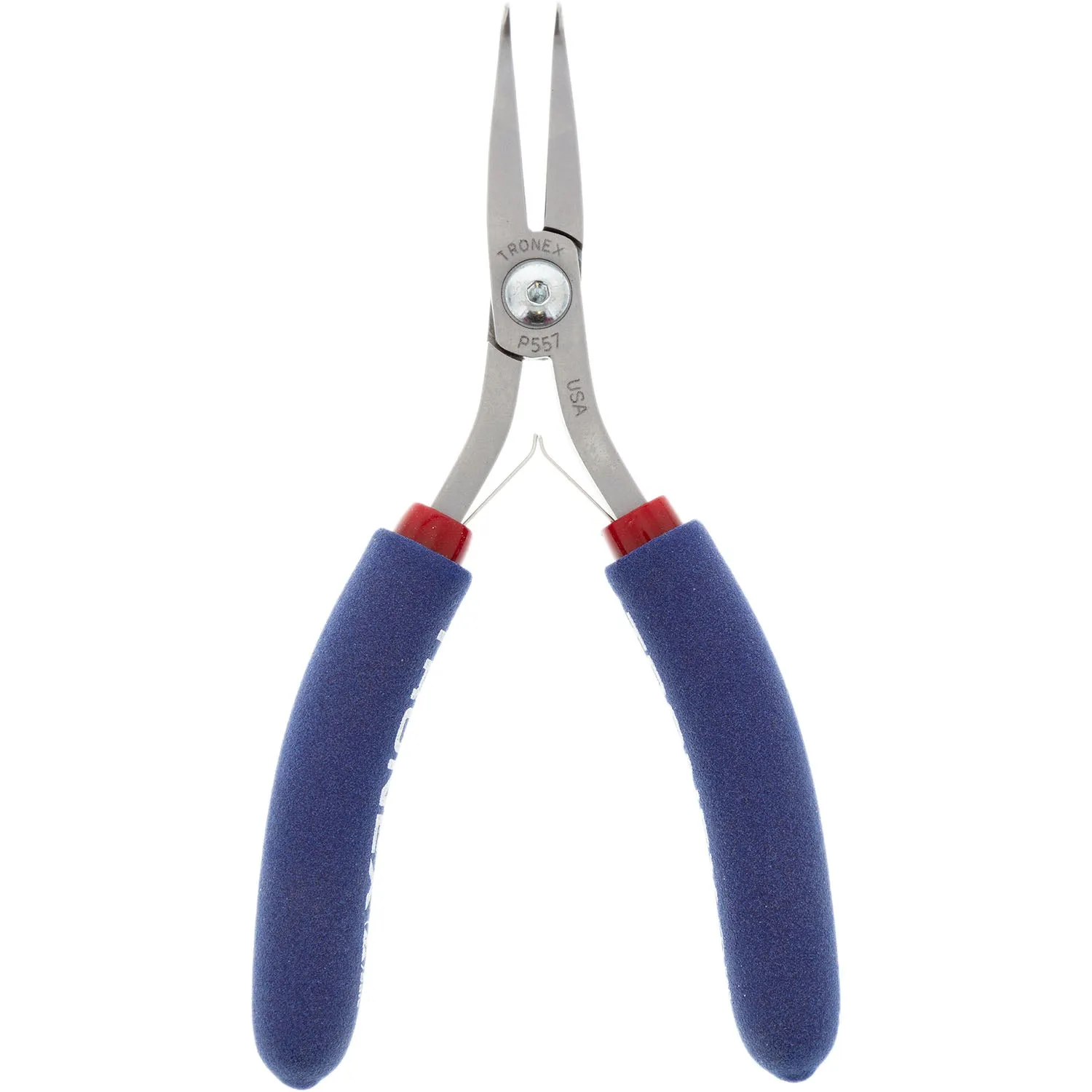 P557/P757 • Bent Nose Pliers - 60° Extra Fine Tips