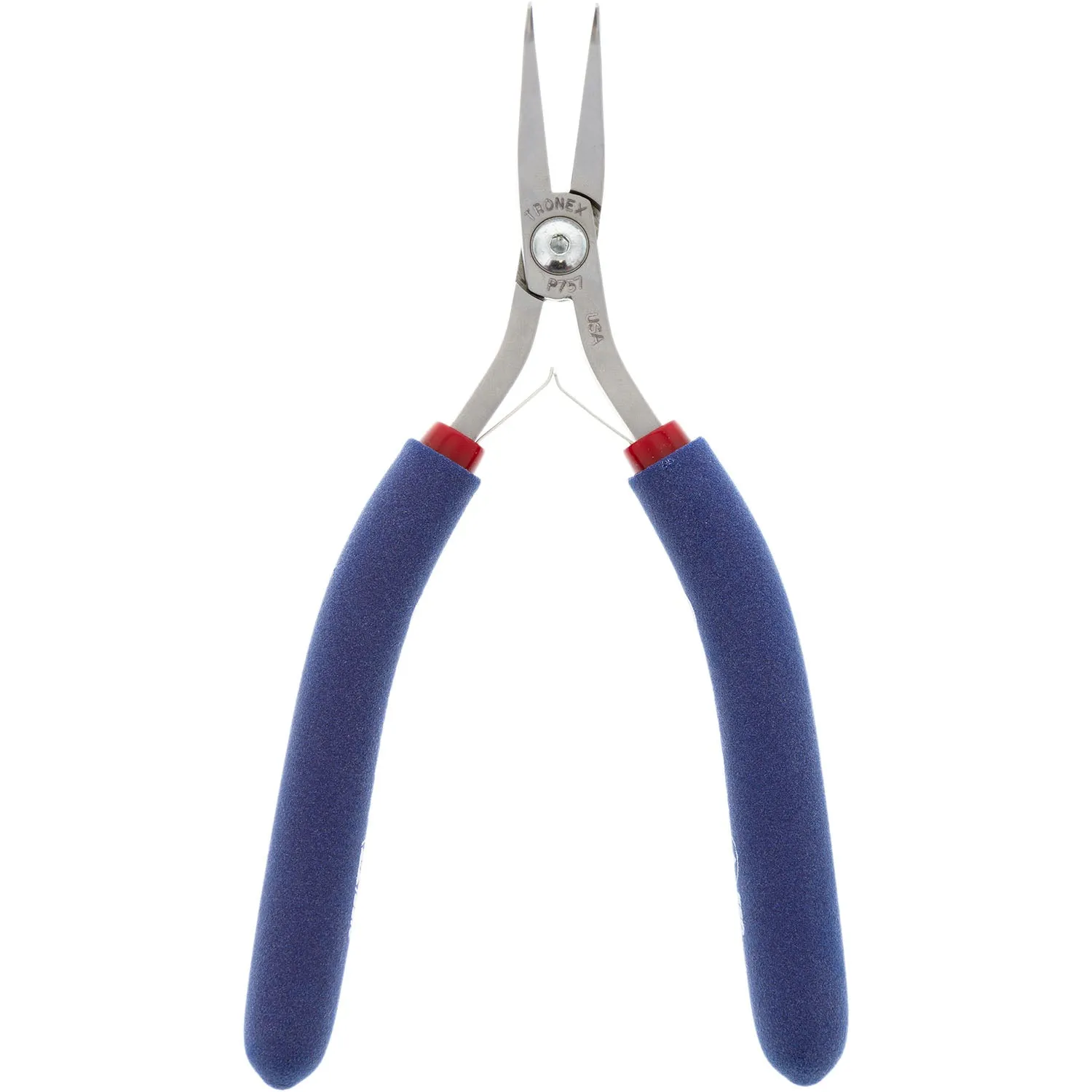 P557/P757 • Bent Nose Pliers - 60° Extra Fine Tips