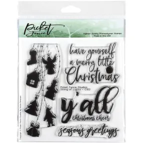 Picket Fence Studios 6 inch X 6 inch Stamp Set String Of Lights*