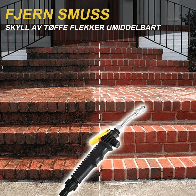 Powerful 2-in-1 high-pressure cleaner for cleaning