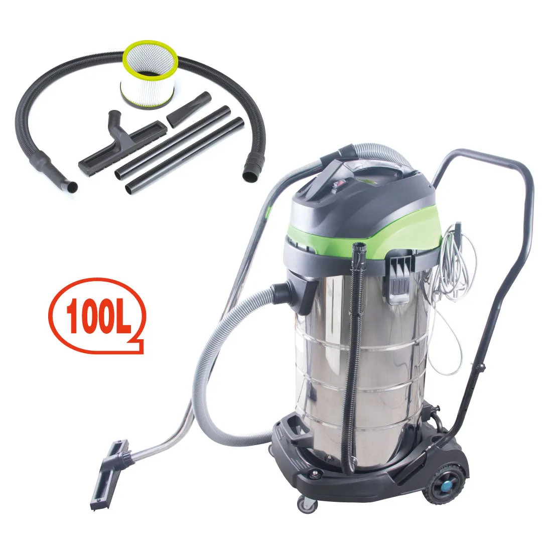 Prescott DRY AND WET VACUUM CLEANER 100 LITER 2000W PG1101001