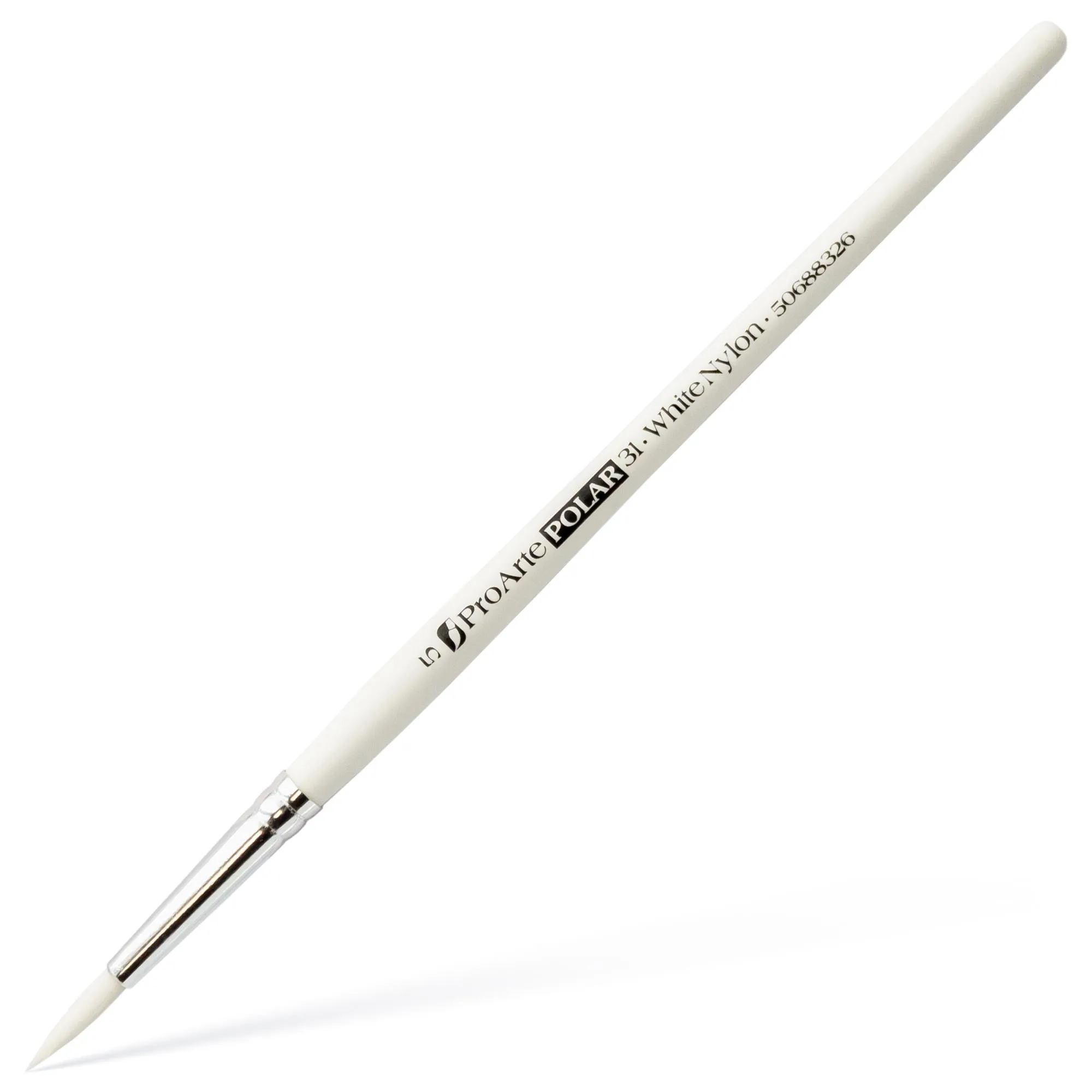 Pro Arte Polar Round White Nylon Brush - Series 31