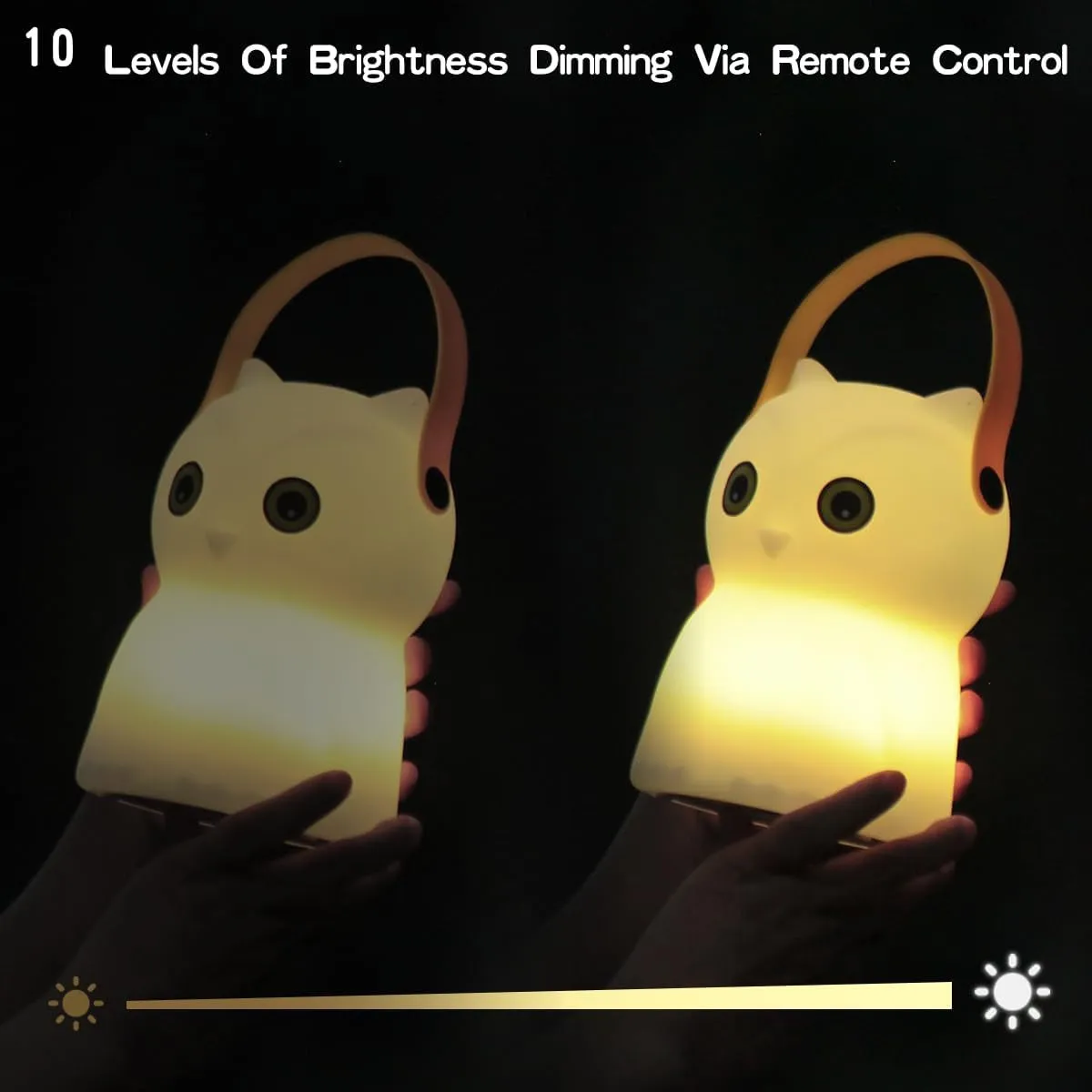 Rechargeable LED Owl Lantern for Kids