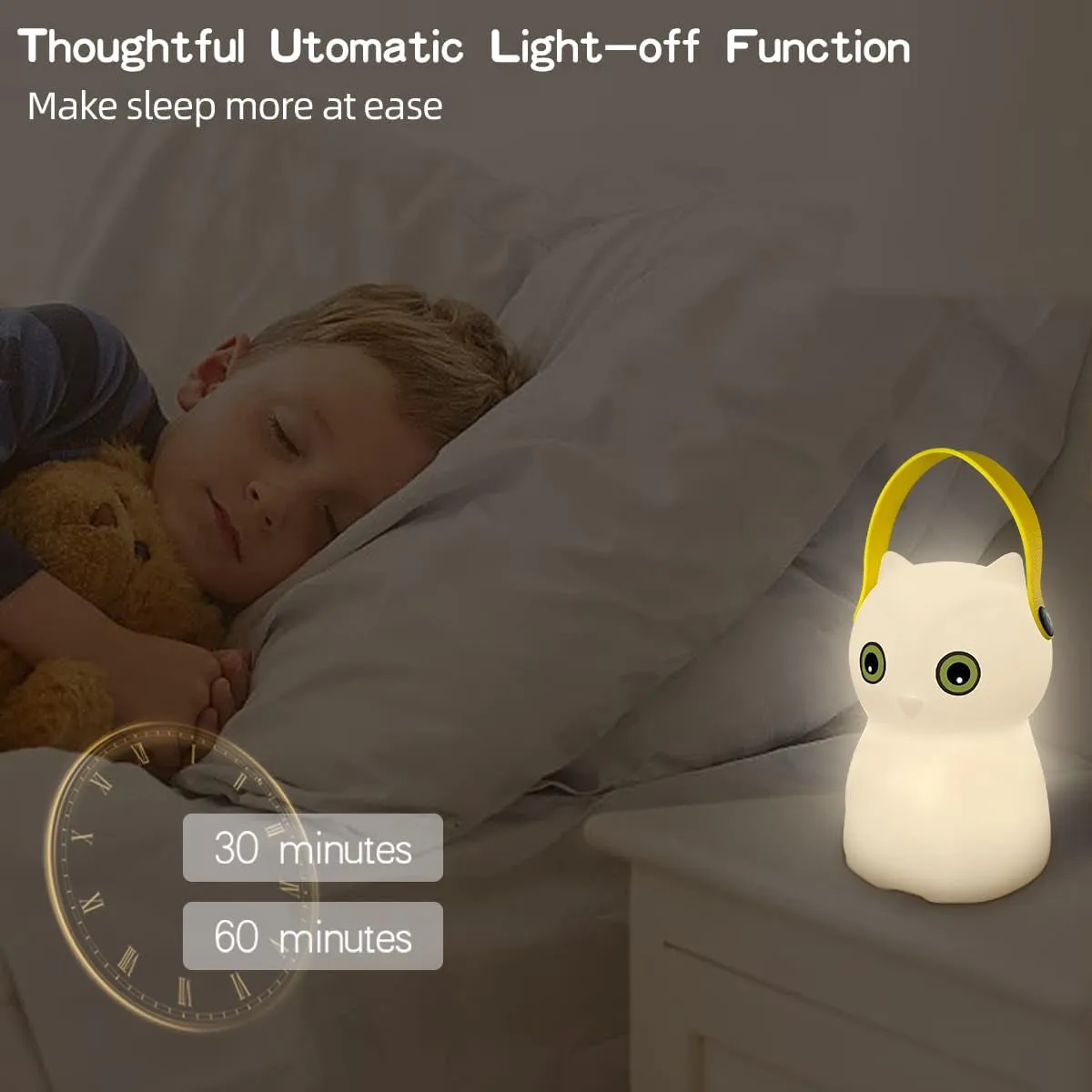 Rechargeable LED Owl Lantern for Kids