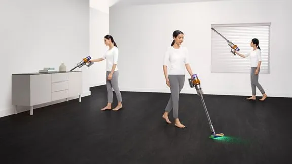 Refurbished Dyson V15 Detect Total Clean vacuum (Nickel) with laser technology