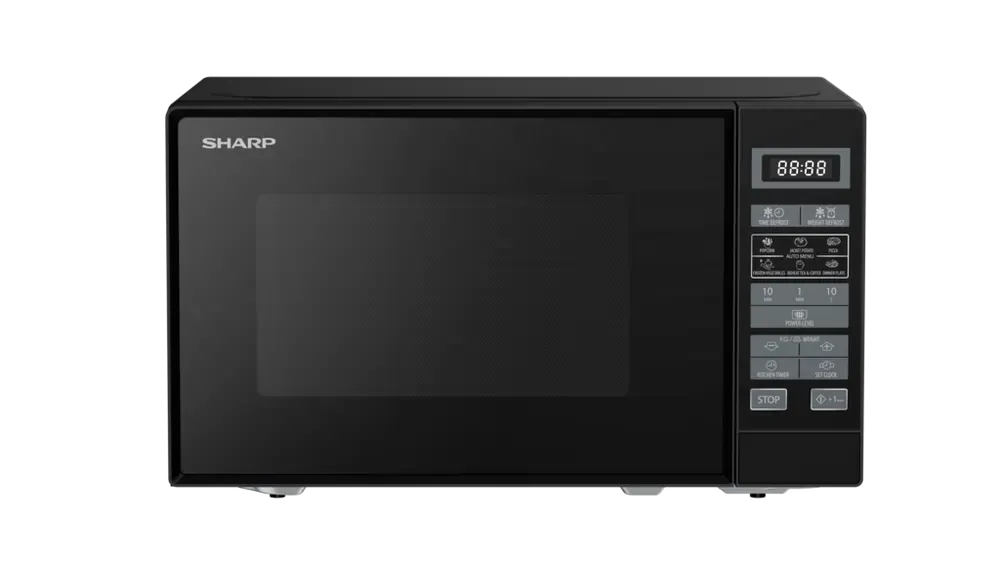 Sharp RD202TBUK 800W 20 Litre Microwave Oven, Black