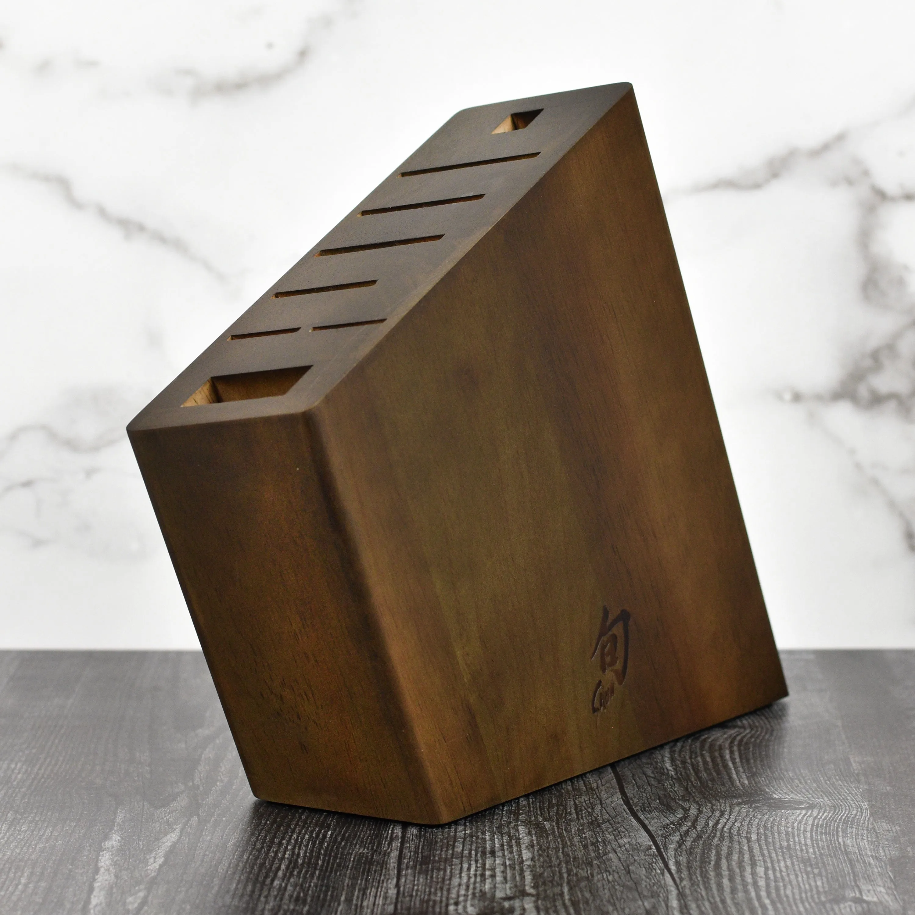 Shun 8 Slot Angled Knife Block