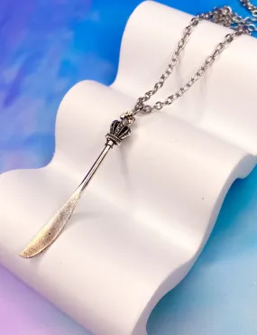 SILVER PRINCE KNIFE NECKLACE