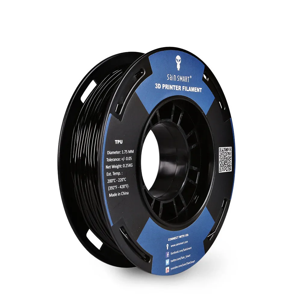 Small-Spool TPU Flexible Filament 1.75mm 250g/0.55lb