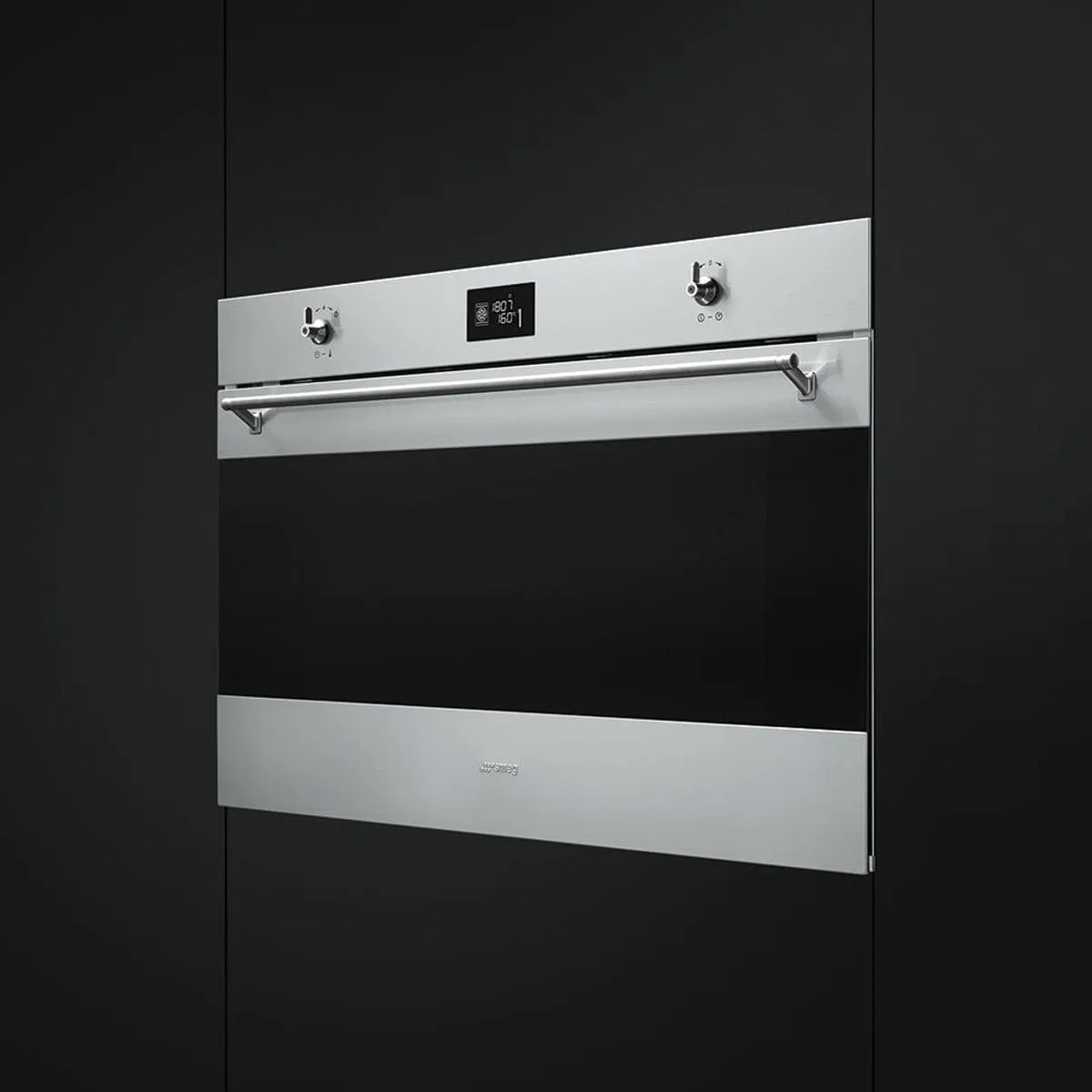 Smeg SFR9390X Thermo-ventilated Oven Reduced height 90cm Classica Aesthetic