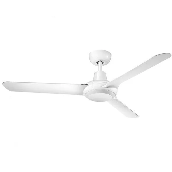 Spyda Ceiling Fan in Satin White – Wall Control 49″