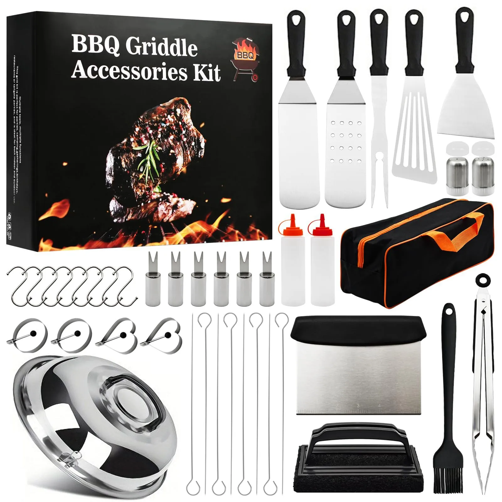 Stainless Steel BBQ Tool Set