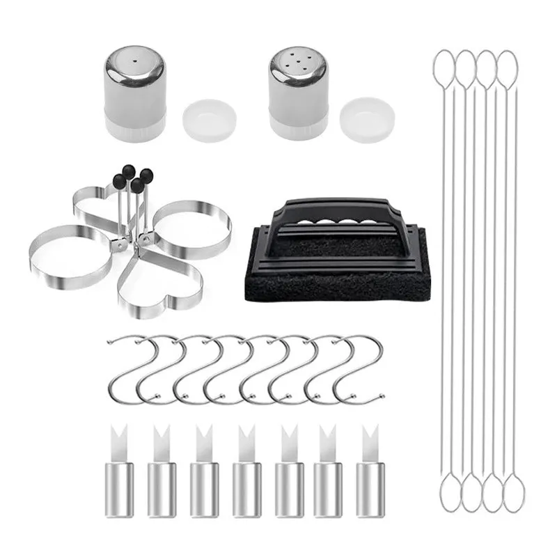 Stainless Steel BBQ Tool Set