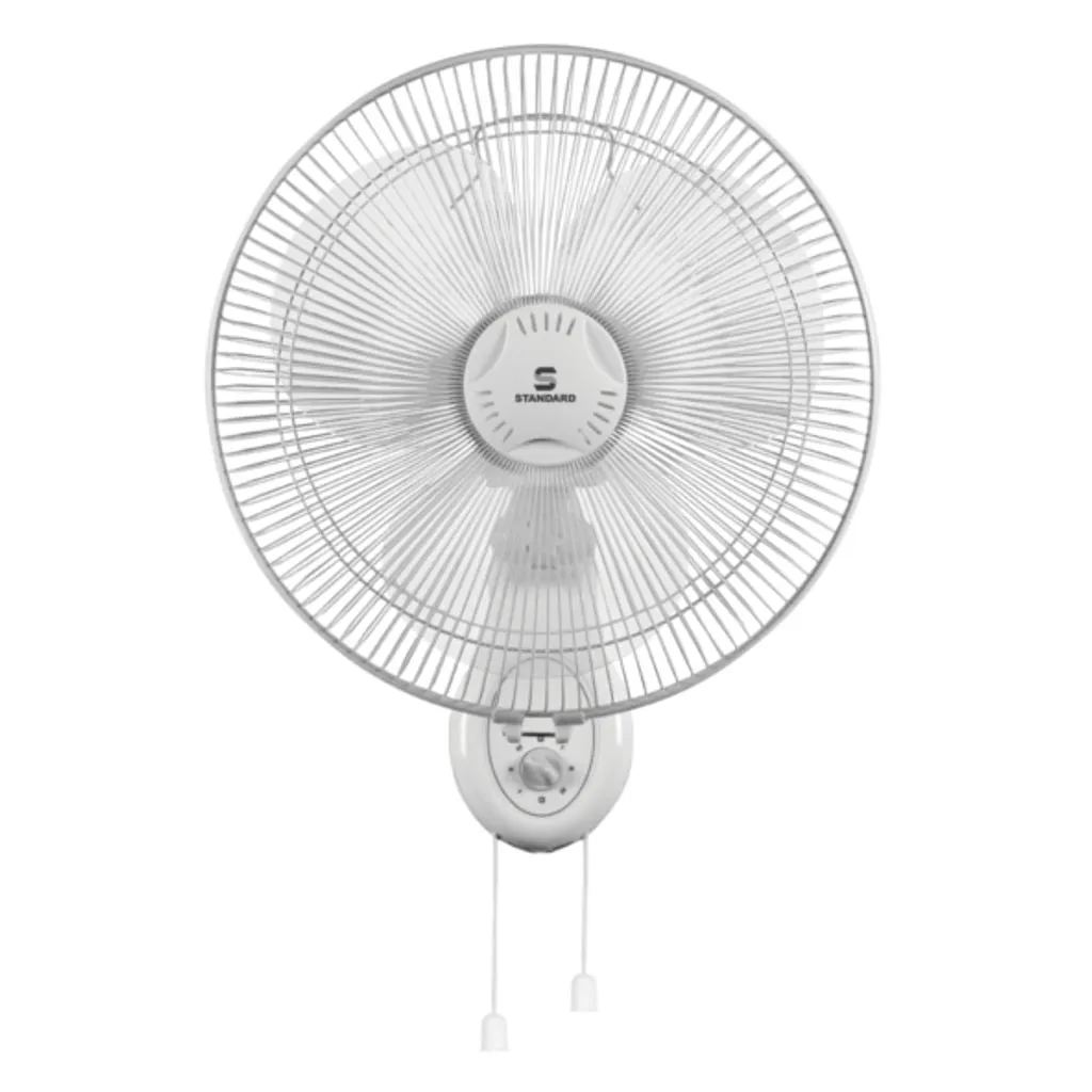 Standard Super 5 Leaf Wall Fan 400 mm White FSWS2STWHT16