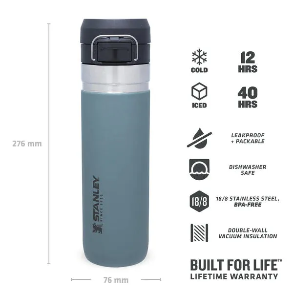 Stanley Go Quick Flip Water Bottle 0.7L Shale