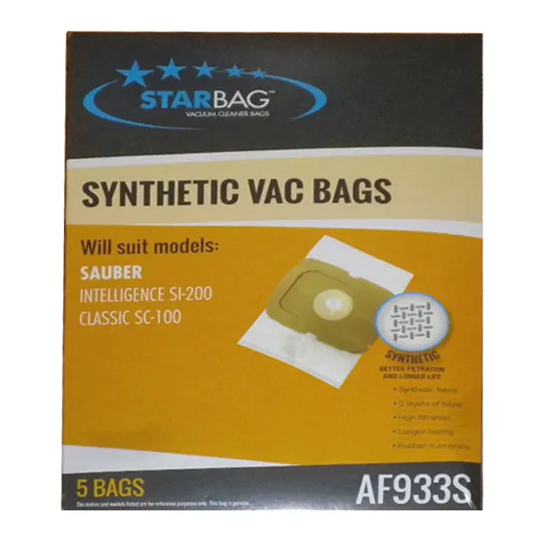 Starbag AF933S Synthetic Vacuum Cleaner Bags