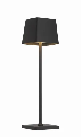 Task Portables LED Table Lamp in Coal