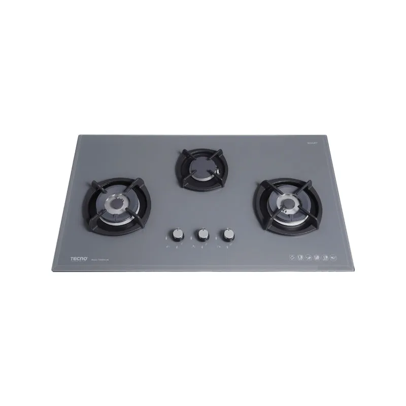 Tecno-T3388TGSV 88cm SCHOTT Tempered Glass Hob with Inferno Burner