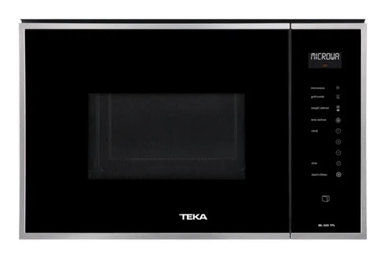 Teka ML 825 TFL BK-SS Built-in Microwave With Grill and Touch Control