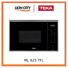 Teka ML 825 TFL BK-SS Built-in Microwave With Grill and Touch Control