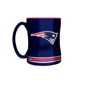 The Sports Vault NFL New England Patriots 14oz Sculpted Mug