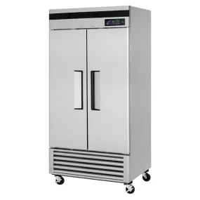 Turbo Air TSR-35SD-N 40" 2-Section Solid Door Reach-In Bottom Mount Refrigerator