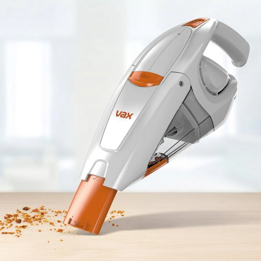 Vax H85-GA-B10 Gator 10.8V Handheld Vacuum Cleaner White and Orange