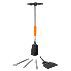 WEN R61635 5-in-1 Pneumatic Multi-Function Tool with Scraper, Shovel, and Chisel Attachments (Manufacturer Refurbished)