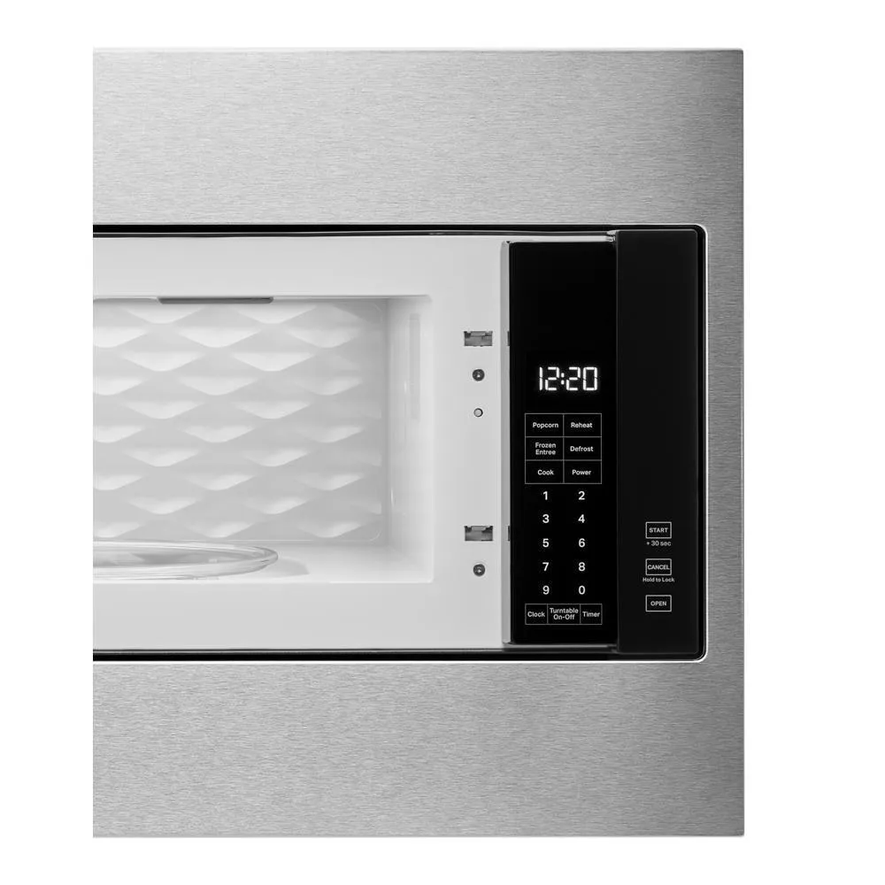 Whirlpool WMT55511KS 1.1 cu. ft. Built-In Microwave with Standard Trim Kit - 19-1/8" Height