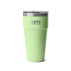 Yeti Rambler 30oz/877ml Stackable Cup with Magslider Lid - Key Lime