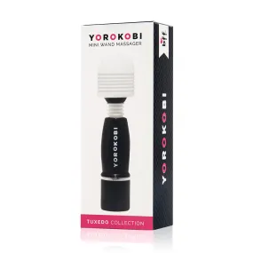 Yorokobi Black Mini Wand Massager